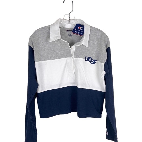 UCSF Rugby Cropped Long Sleeve Shirt Size XS - Picture 1 of 8